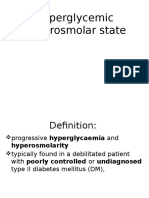 Hyperglycemic Hyperosmolar State