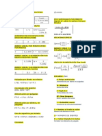 Formulas de Manufactura