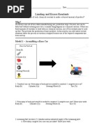 Limiting and Excess Reactants