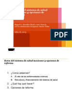 Retos Del Sistema de Salud en México