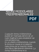 Redes Modulares Tridimensionales