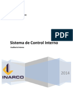 Sistema Control Interno Empresas Inarco