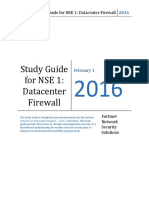 NSE 1 - Module 1 - Data Center Firewall