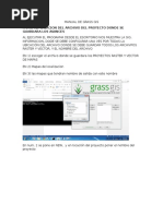 Manual de Grass Gis