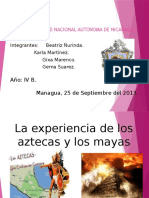 Presentación Sobre Los Aztecas y Los Mayas