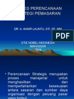 Proses Perencanaan Strategi Pemasaran