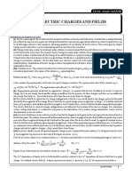 Electrostatics Notes JEE Main and Advanced