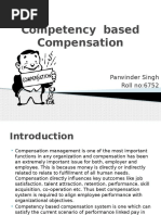 Competency Based Compensation