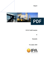 FLNG Tariff Analysis