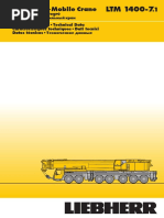 (0400 Ton) Grua Hidraulica - Liebherr LTM 1400-7.1