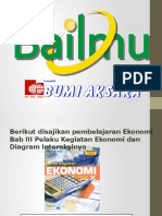 Bab 3 Pelaku Kegiatan Ekonomi Dan Diagram Interaksinya