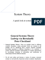 Systems Theory