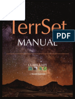 TerrSet MANUAL