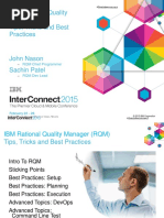 RQM Best Practices