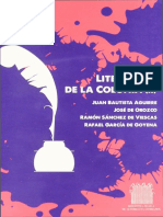 Literatura Ecuatoriana de La Colonia