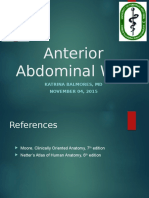 Anterior Abdominal Wall Lecture - Nov2015