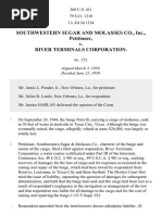 Southwestern Sugar & Molasses Co. v. River Terminals Corp., 360 U.S. 411 (1959)