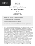 Brown v. Louisiana, 383 U.S. 131 (1966)