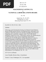 Magnesium Casting Co. v. NLRB, 401 U.S. 137 (1971)