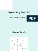 Engineering Proteins: EP2 Protein Synthesis