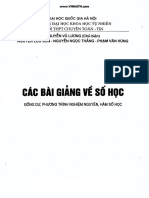 Cac Bai Giang Ve So Hoc PDF