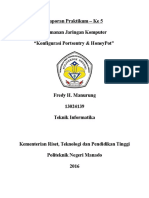 Laporan Praktikum Keamanan Jaringan Komputer - Konfigurasi Portsentry Dan Honeypot