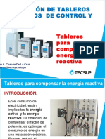 Tablero para Compensar Energía Reactiva