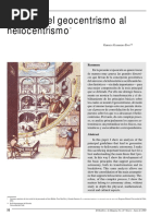 Geocentrismo Heliocentrismo PDF