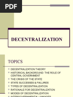 Decentralization