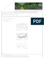 Creating A Retaining Wall Using Civil 3D Feature Lines and Grading Objects