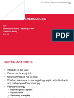 Orthopaedic Emergencies: IC3 Musculoskeletal Teaching Week Gavin O'Reilly 6/1/15