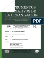 Instrumentos Normativos de La Organización