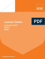 Cambridge Learner Guide For Igcse Physics