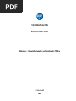 Liderança e Educação Corporativa Nas Organizações Públicas - Raimundo Da Silva Santos - 2009 - MSG