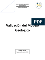 Validación Del Modelo Geológico