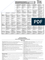 Adult Psychiatric Inpatient Unit Patient Schedule