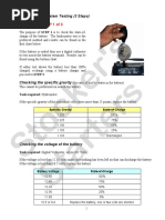 Basic Battery Testing