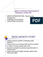 UNIT III (Module 3: Economic Environment of Business) : Lecture VII