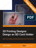 3D Printing Designs: Design An SD Card Holder - Sample Chapter