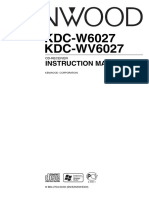 Kenwood KDC Instruction Manual