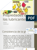 Propiedades de Los Lubricantes