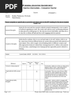 Iep Example