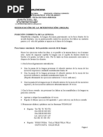 Reeducacion de La Interposicion Lingual PDF