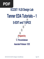 Tanner EDA Tutorials PDF