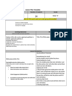 Lesson Plan Letter L