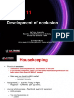 Development of Occlusion