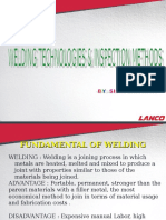 Welding Technology & Inspection Method