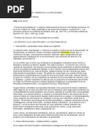 Vida Familiar y Derecho A La Privacidad - Hernán Corral Talciani