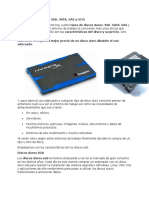 Tipos de Discos Duros SSD