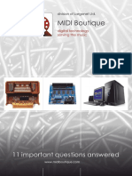 MIDI Boutique Brochure PDF